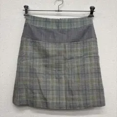 Paul Smith チェック柄 台形ミニスカート 日本製