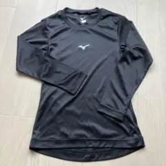 Mizuno ブラック 長袖 アンダーシャツ