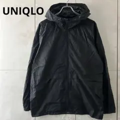 OLD UNIQLO オーバーサイズ　マウンテンパーカー　M ブラック　収納