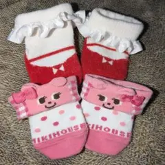 「MIKIHOUSE」「Kids Foret」 ベビー靴下セット 9-11cm
