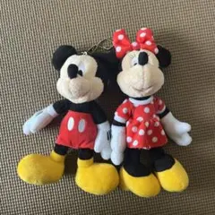 ディズニーリゾート　ぬいぐるみバッジ　ミッキー　ミニー ノーマル