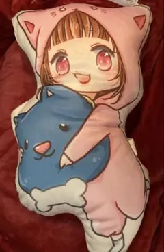 ちろぴの☆BIGフェイスクッション ちろる ぴの - メルカリ