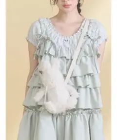 merry jenny nuku nuku rabbit pouch アイボリーのサムネイル