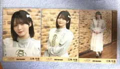 ≒JOY ニアジョイ 江角怜音 生写真 3ヶ月② コンプ