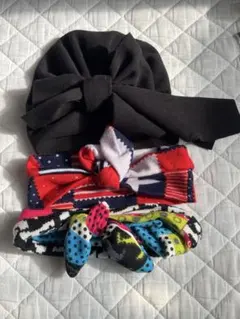 ベビーヘアバンド　子ども用ヘアバンド　ターバン