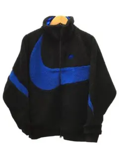 NIKE ボアジャケット　リバーシブル/M/ブルー/ブラック