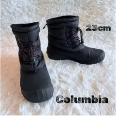 【美品】Columbia コロンビア　スノーブーツ　ブラック　黒 YU3605