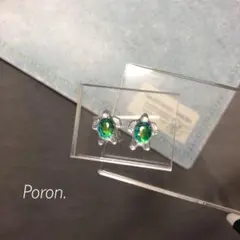 No.54 ホヌピアス　リゾートピアス　海の生き物　クリアカラー