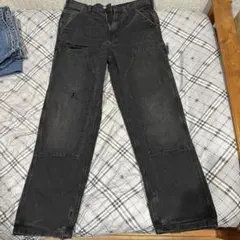 ZARA メンズ ブラックデニム USA31 Mサイズ