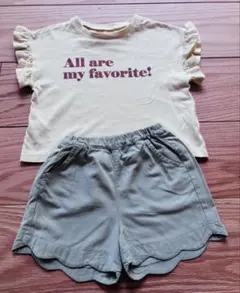 キッズ Tシャツ ショートパンツ セットアップ 90cmのサムネイル