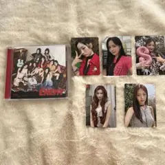 TWICE ENEMY＋特典カード5枚　サナ　ツゥイ　ミナ　ダヒョン　ジヒョ