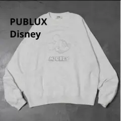 PUBLUX Disneyミッキーマウス　スウェット　グレー