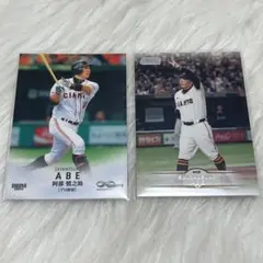 読売ジャイアンツ 阿部慎之助 BBM INFINITY topps