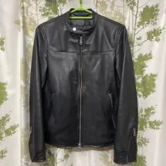 ABAHOUSE 山羊革 ライダースジャケット