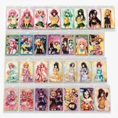 ToLOVEる ウエハース 全32種 コンプ モモ ラナ ヤミ 描き下ろし ②