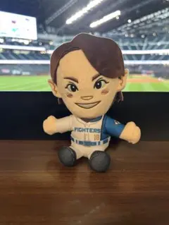北海道日本ハムファイターズ 選手ぬいぐるみ 山﨑福也