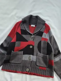 SUPER LADY 　スーパーレディ　山本寛斎　ニットカーディガン