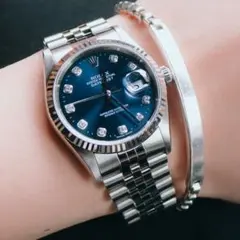 N*I様 【最終値下げ】Rolex デイトジャスト 16234G ブルーのサムネイル