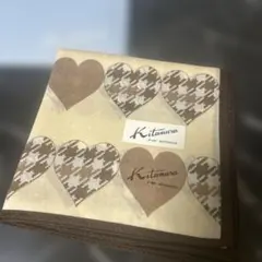 Kitamura ハンカチ ハート柄　新品
