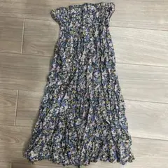 ZARA 花柄 フレアスカート M