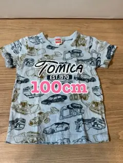 トミカ 車両プリント Tシャツ 100cm