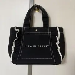 JILL by JILLSTUART フリルトート 小 ブラック