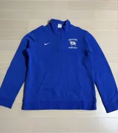 NIKE ハーフジップトレーナー ロゴ付き　M 裏起毛