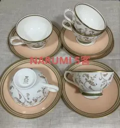 NARUMI カップ・ソーサーセット 5客セット 高島屋購入