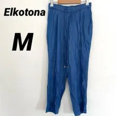 Elkotona ネイビーブルー カジュアルパンツ ウエストドローストリング Mのサムネイル
