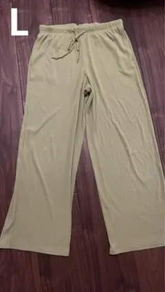 GU リブプルオンパンツ　L