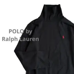 新品　ラルフローレン　タートルネック 長袖　コットン　ポニー刺繍