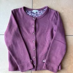 any FAM カーディガン 120 パープル