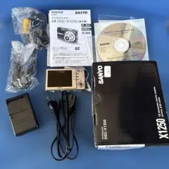 SANYO DSC-X1250 コンパクトデジタルカメラ 動作未確認品のサムネイル