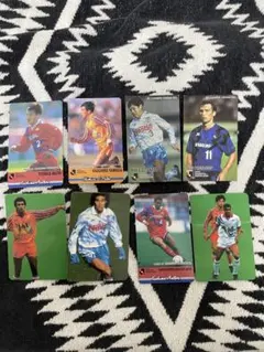 90年代サッカー選手トレーディングカードセット
