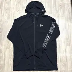 NEW ERA ニューエラ　ブラック フルジップ パーカー　ゴルフ　M〜ＬＬ