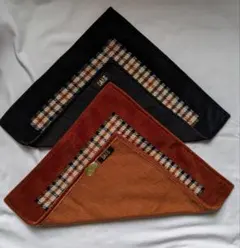 DAKS タオル地 ハンカチ 2枚セット