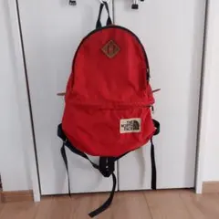 ノースフェイス　リュック　ヴィンテージ　茶タグ　THE NORTH FACE　赤
