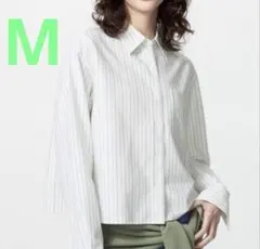 JW ANDERSON × UNIQLO オックスフォードシャツ 長袖 グリーン