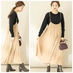 新品 アーバンリサーチ サニーレーベル キャミソールワンピース ニット セット