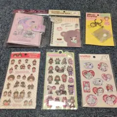 かわいいキャラクターシールセット　モンチッチ　ベイマックス　ウォーターシール