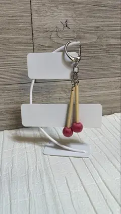 マレット　キーホルダー　ハンドメイド