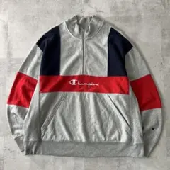USA規格　champion　リバースウィーブ　マルチカラー　スウェット　2XL