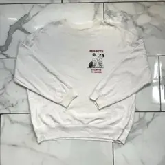 美品　ユニクロ　UNIQLO PEANUTS スウェット M スヌーピーパーカー