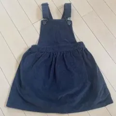 H&M L.O.G.G. ジャンバースカート ダークネイビー 98cm