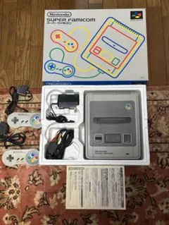 任天堂 スーパーファミコン SHVC-001 本体 コントローラー2個 電源