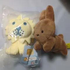 ディックブルーナ　ブルーナアニマル　メラニー　うさぎ　ライオン