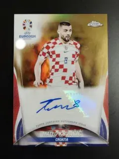 【世界50枚限定】topps コバチッチ 直筆サイン auto EURO2024