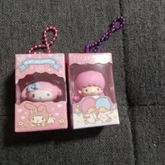 マイメロディ & リトルツインスターズ キーホルダー
