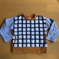 mother goose シャツ袖トレーナー90