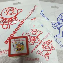 【限定品】高知限定！アンパンマンミュージアム缶サブレ入り×ショッパー3枚付き